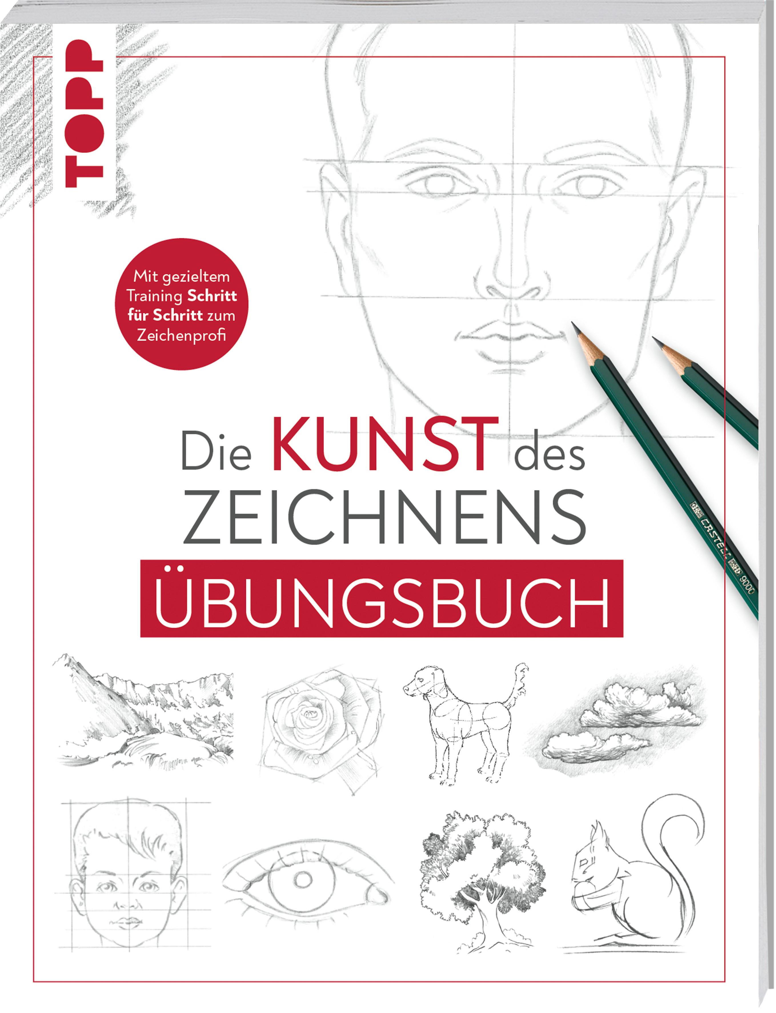 Vorderes Coverbild Die Kunst des Zeichnens - Übungsbuch