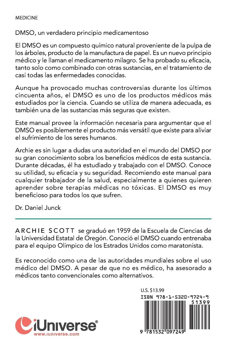 Rückseitencover Manual Dmso Para Médicos