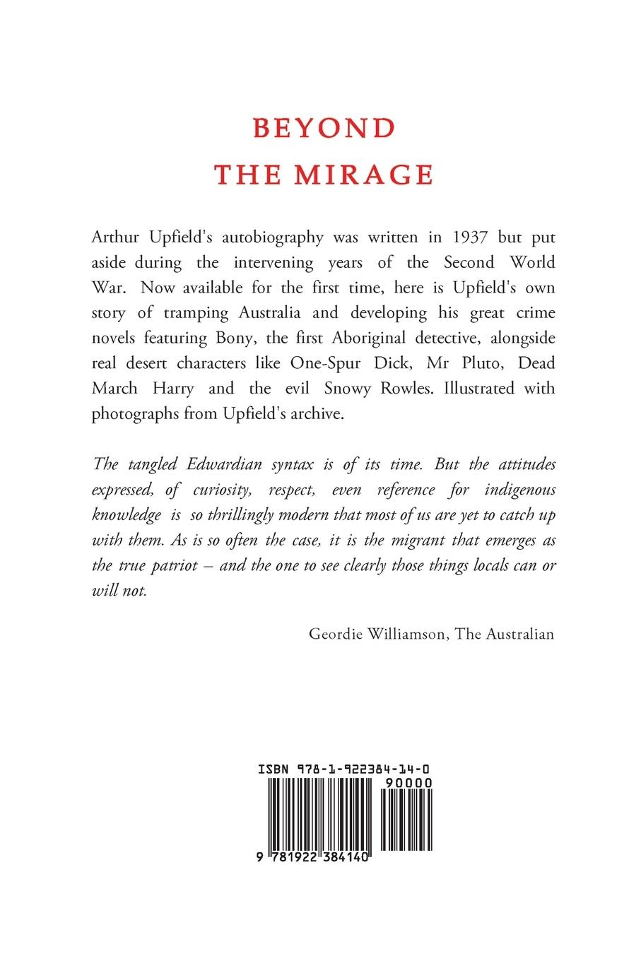 Rückseitencover Beyond the Mirage