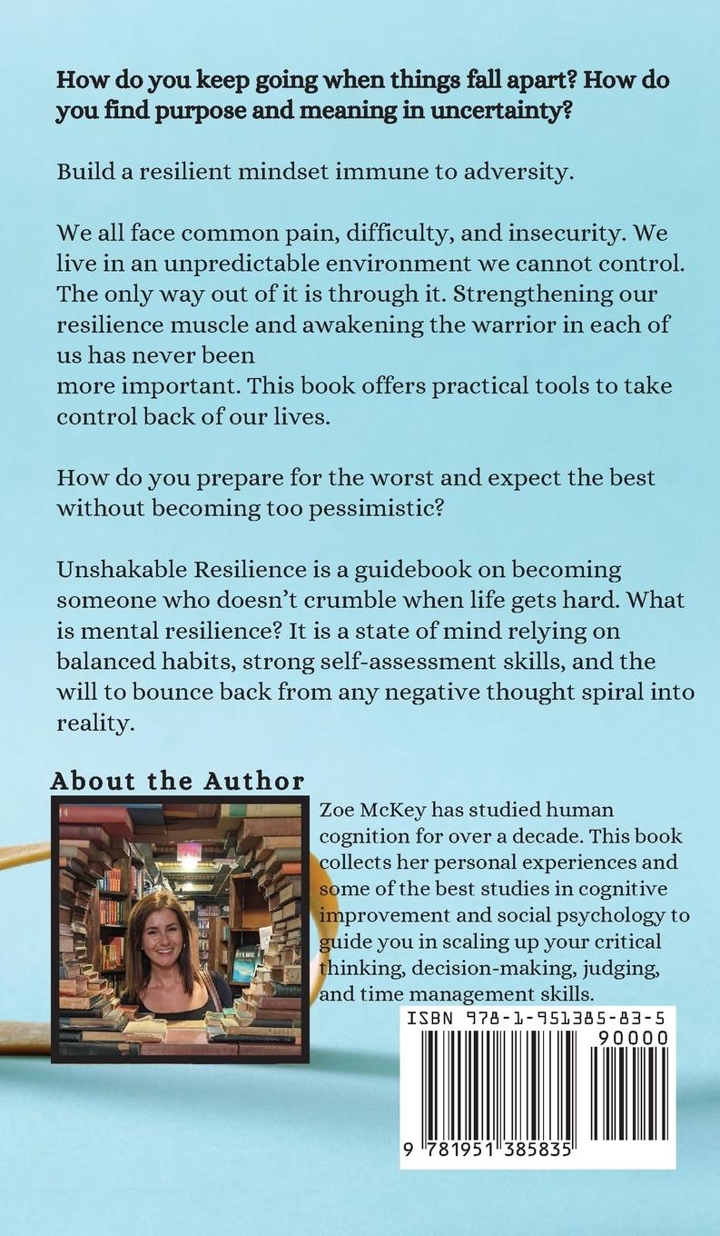 Rückseitencover Unshakable Resilience