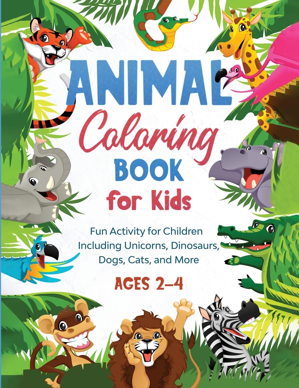 Vorderes Coverbild Animal Coloring Book for Kids
