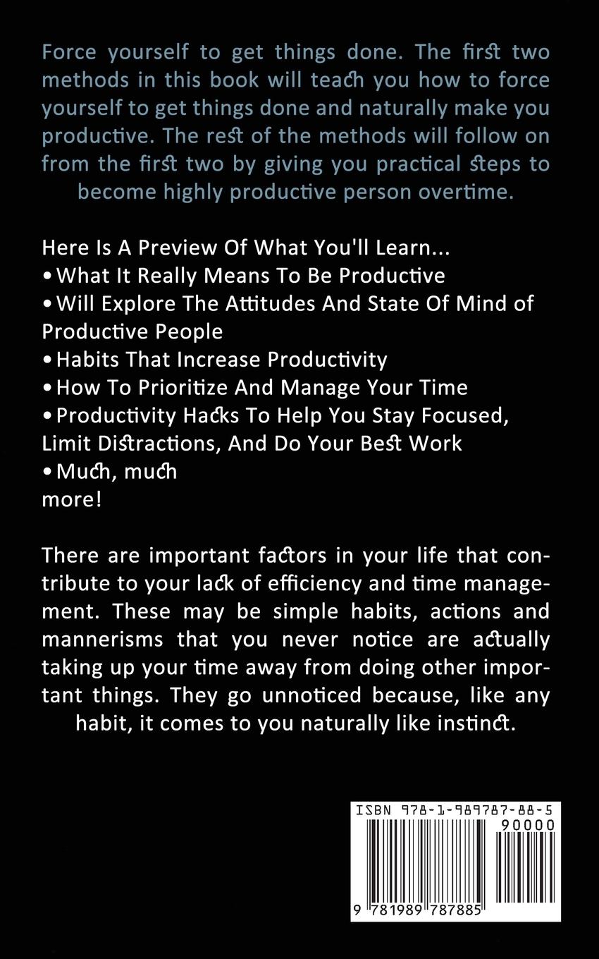 Rückseitencover Productivity