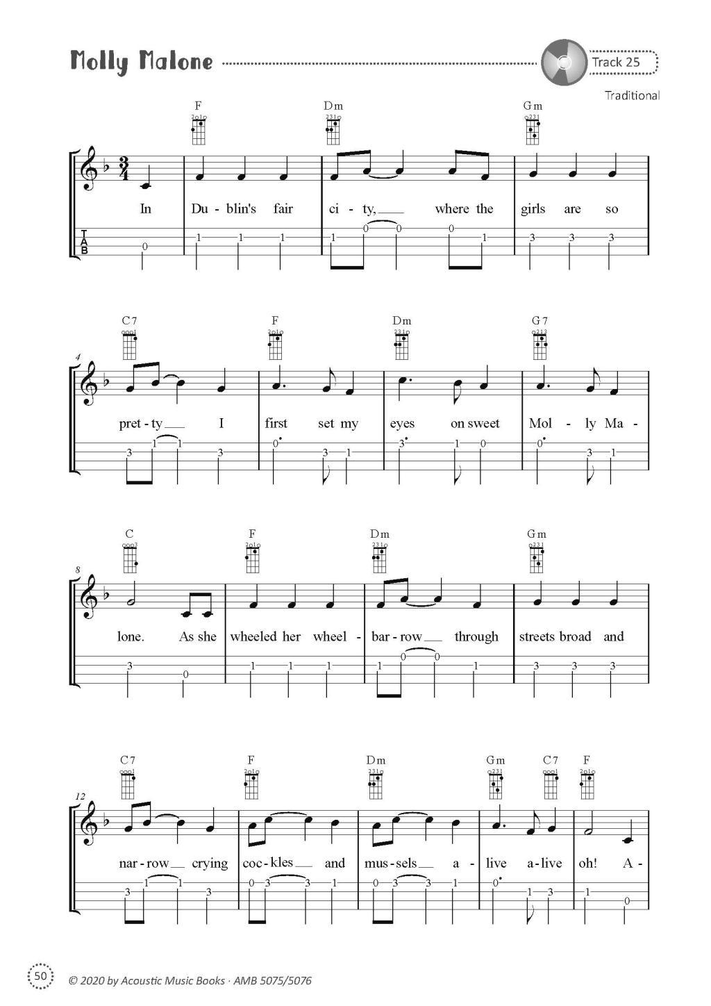 Beispielinhalt (Bild) Spielend Ukulele lernen.
