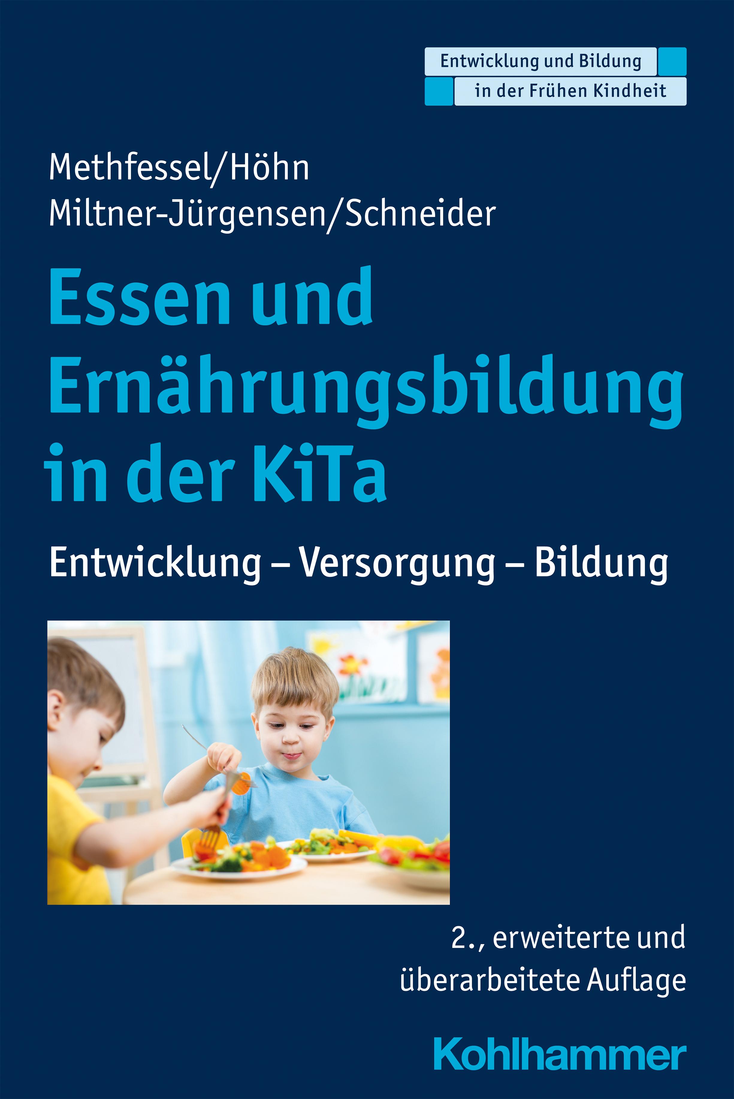 Vorderes Coverbild Essen und Ernährungsbildung in der KiTa