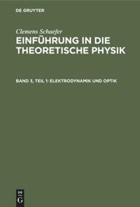 Vorderes Coverbild Elektrodynamik und Optik