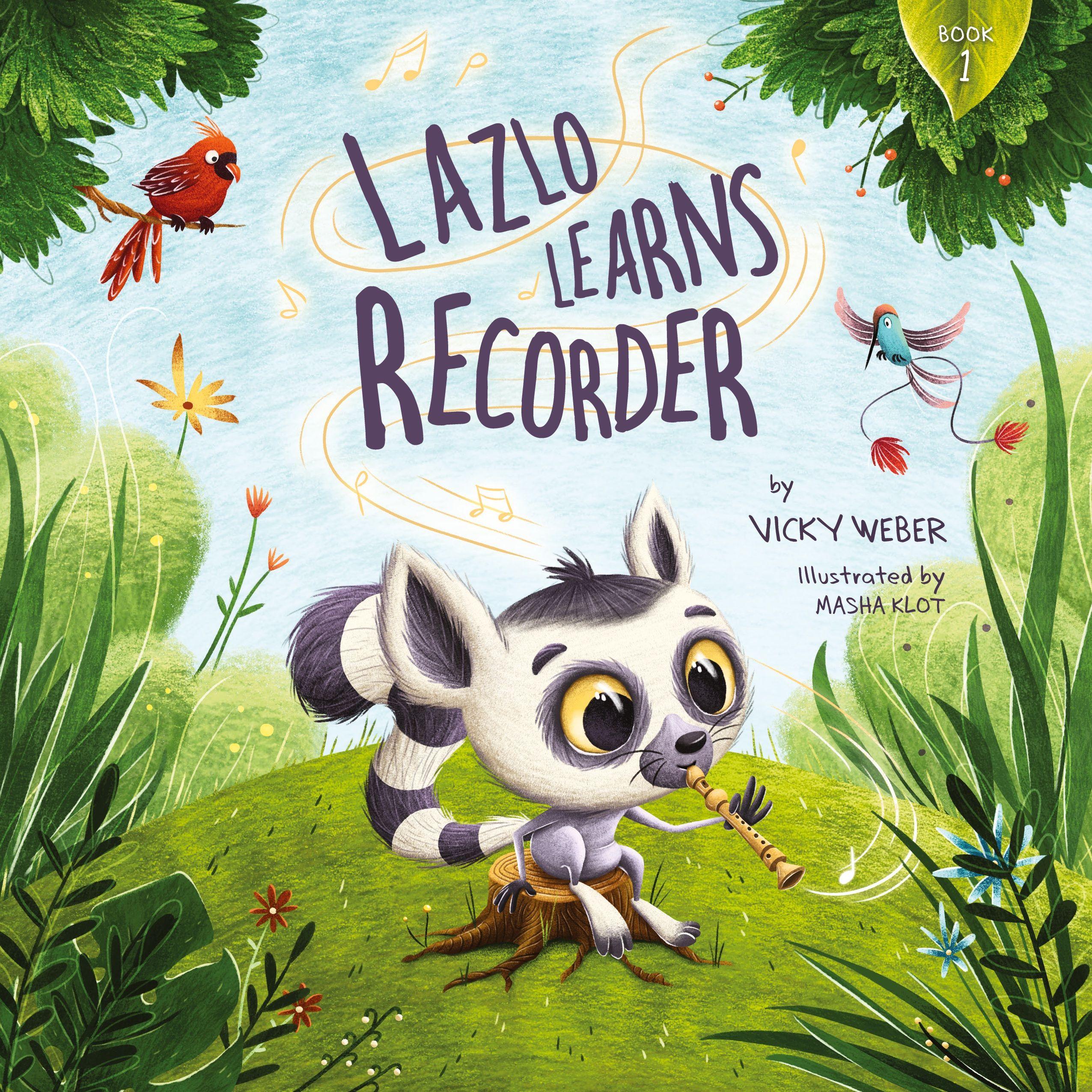 Vorderes Coverbild Lazlo Learns Recorder