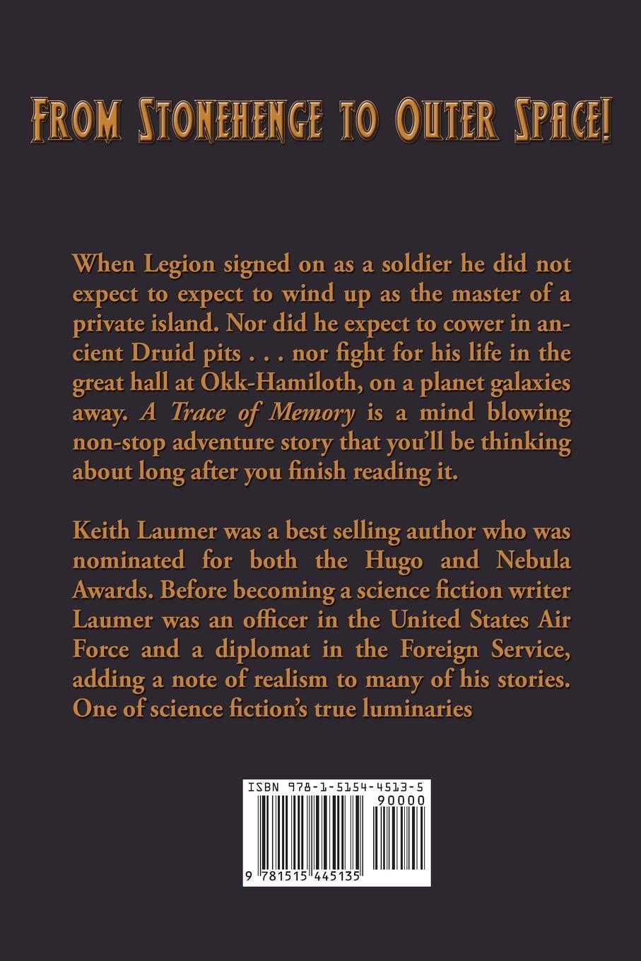 Rückseitencover A Trace of Memory