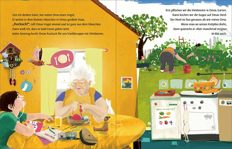 Beispielinhalt (Bild) Oma Kuckuck