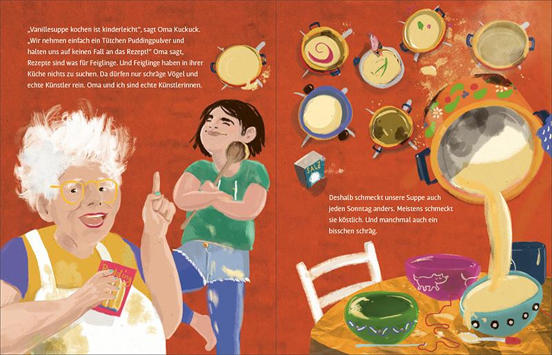 Beispielinhalt (Bild) Oma Kuckuck