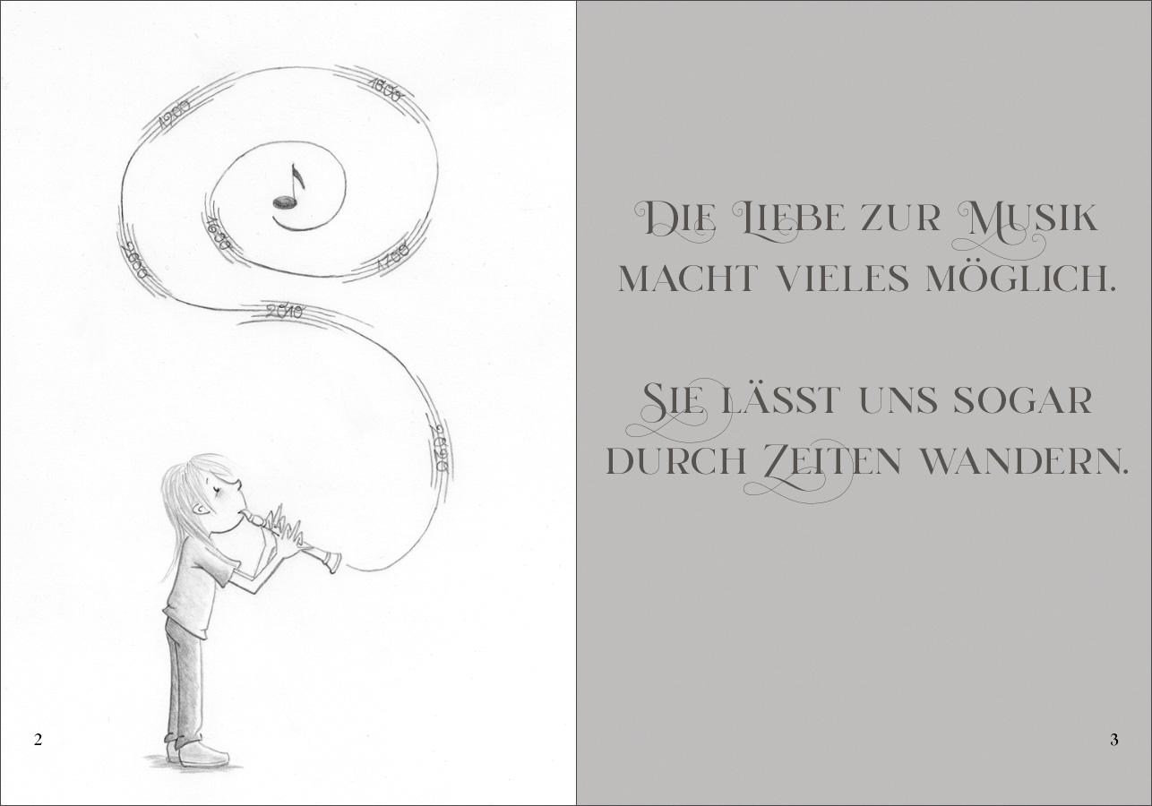 Beispielinhalt (Bild) Den Bauch voller Töne