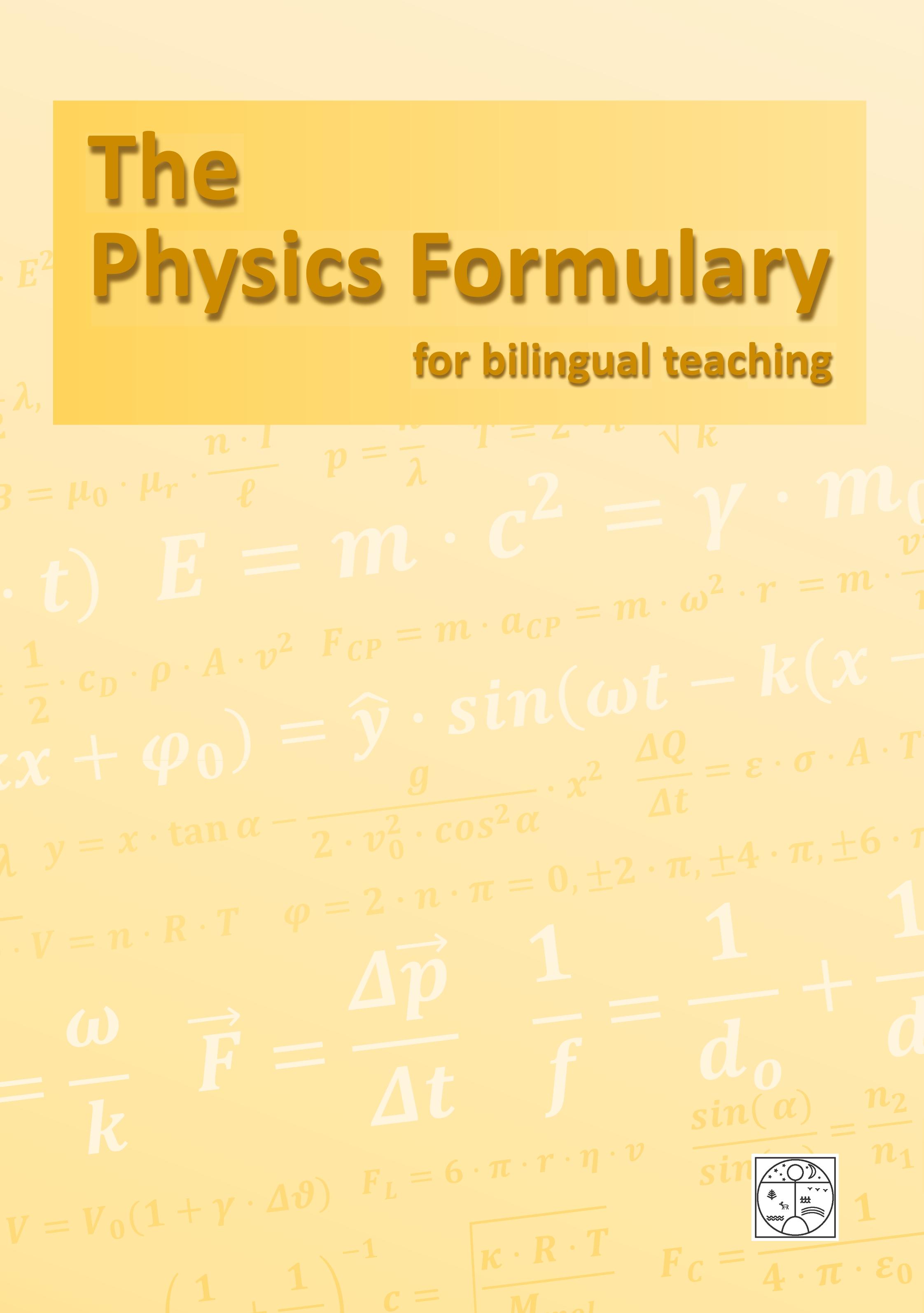 Vorderes Coverbild The Physics Formulary