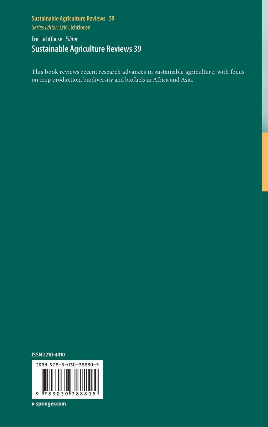 Rückseitencover Sustainable Agriculture Reviews 39