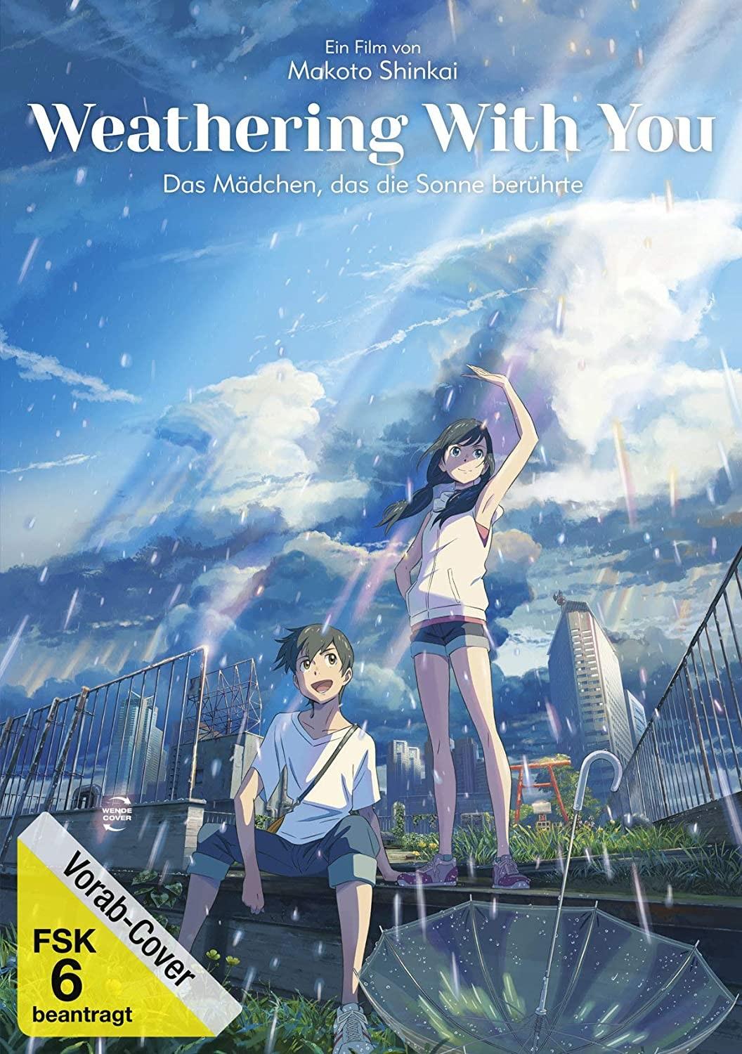 Vorderes Coverbild Weathering With You - Das Mädchen, das die Sonne berührte