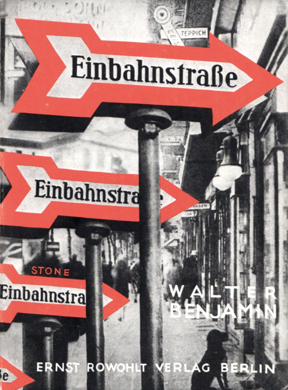 Vorderes Coverbild Einbahnstraße