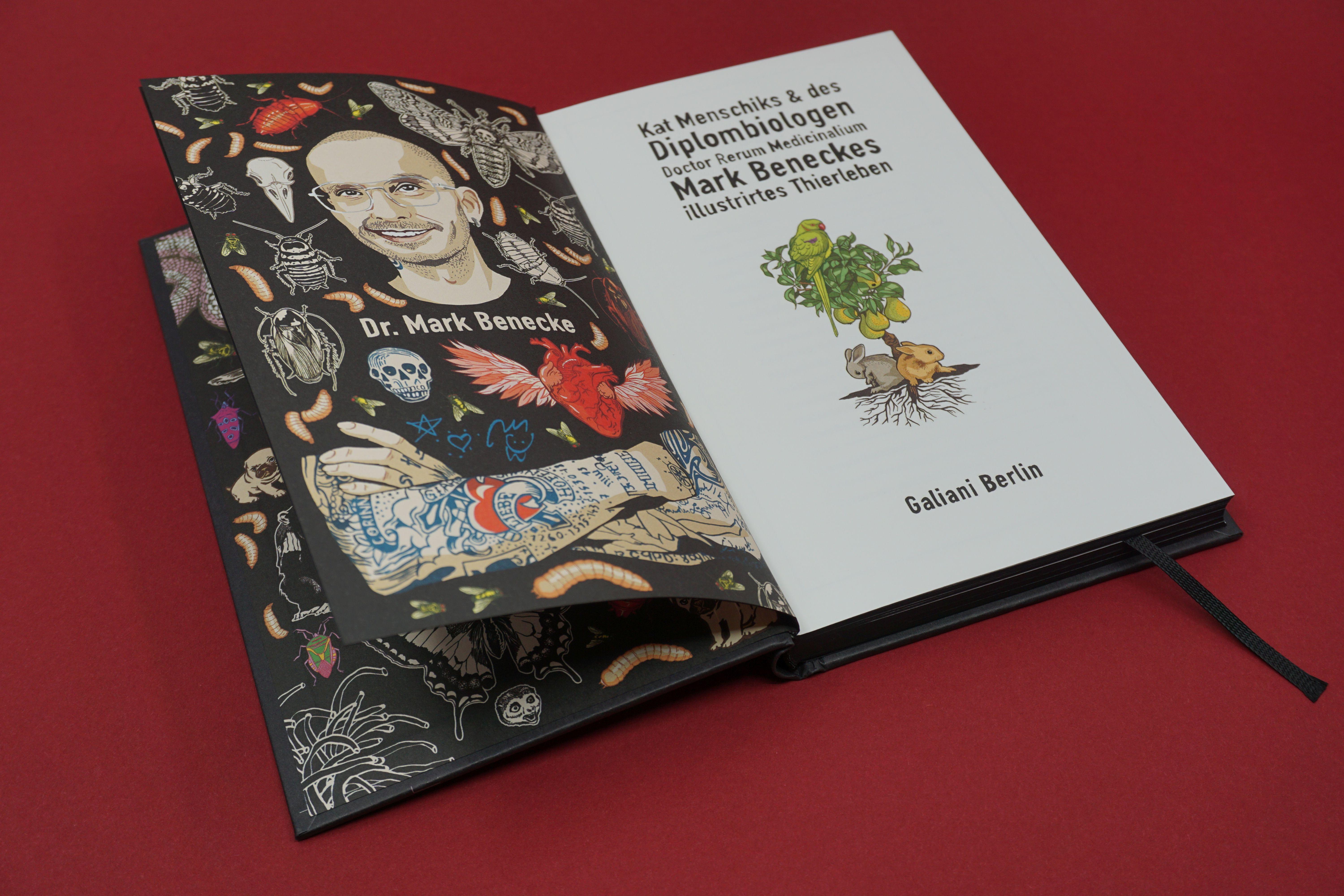 Beispielinhalt (Bild) Kat Menschiks und des Diplom-Biologen Doctor Rerum Medicinalium Mark Beneckes Illustrirtes Thierleben