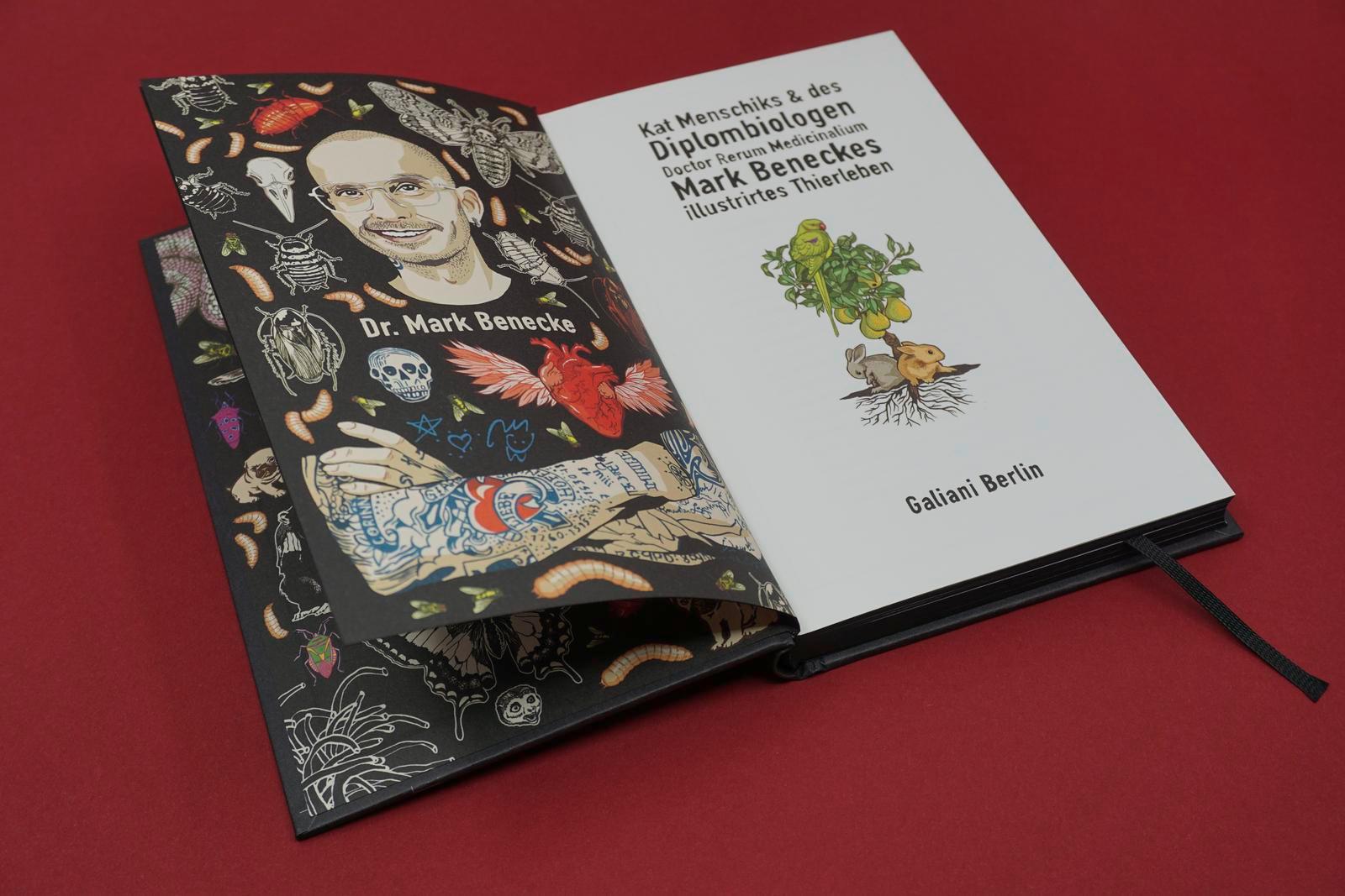 Beispielinhalt (Bild) Kat Menschiks und des Diplom-Biologen Doctor Rerum Medicinalium Mark Beneckes Illustrirtes Thierleben