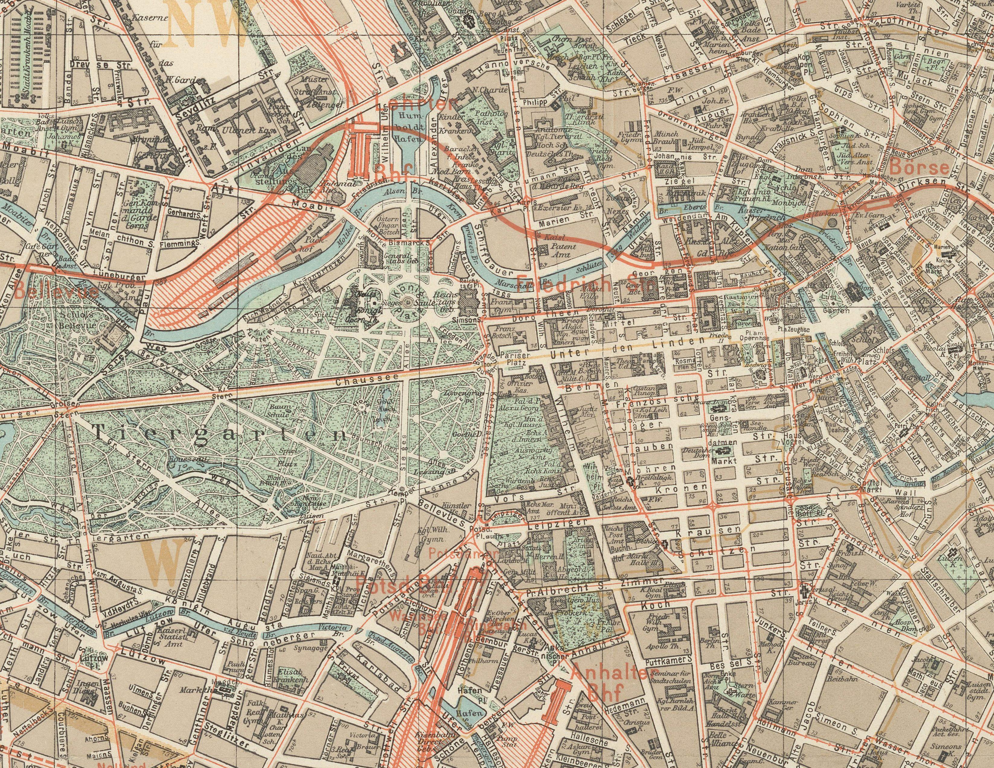 Beispielinhalt (Bild) Berlin - Anfänge einer Großstadt
