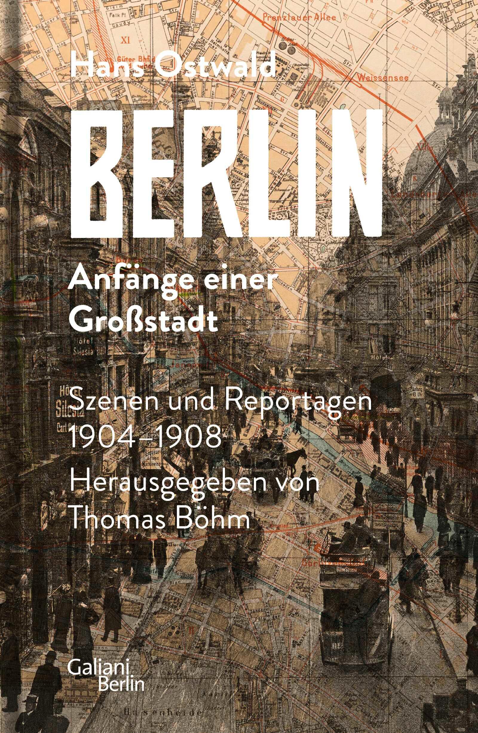 Vorderes Coverbild Berlin - Anfänge einer Großstadt