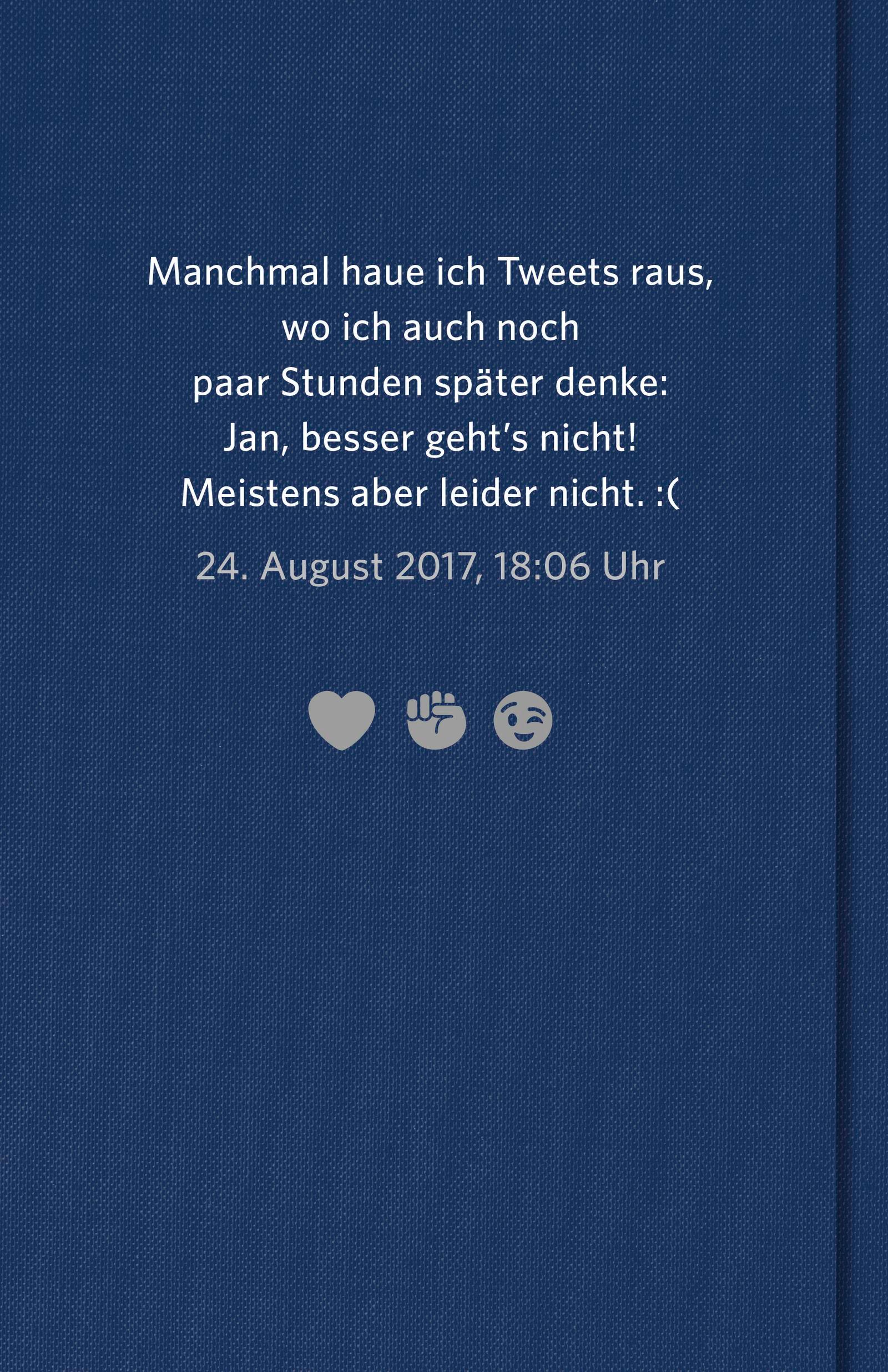 Rückseitencover Gefolgt von niemandem, dem du folgst