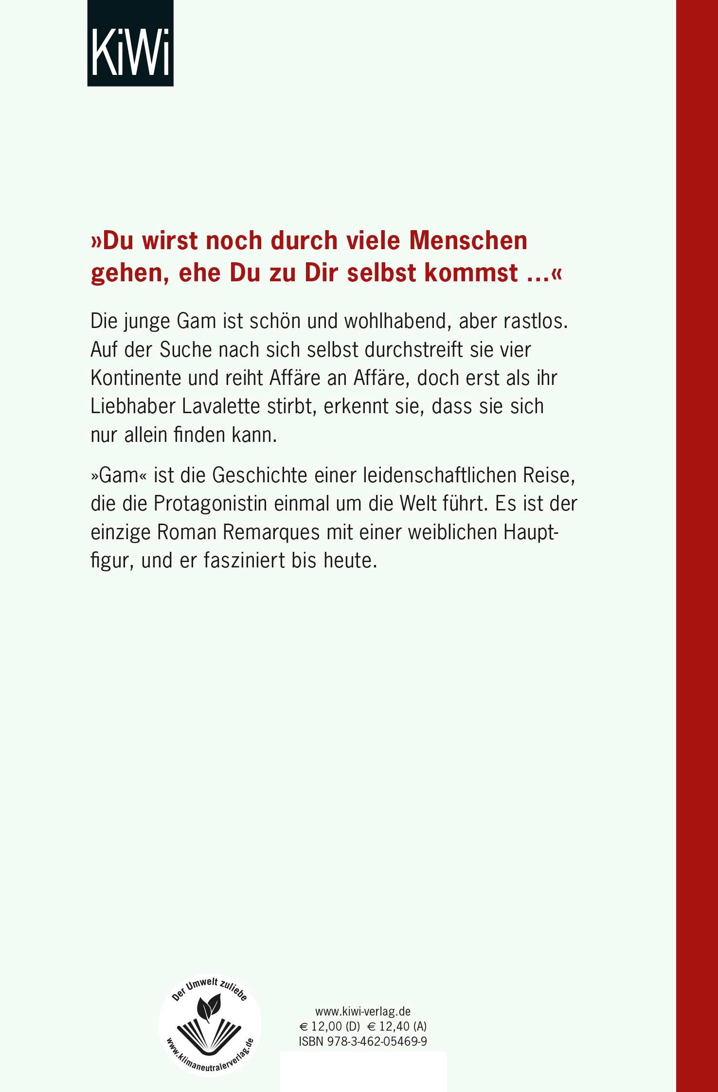 Rückseitencover Gam