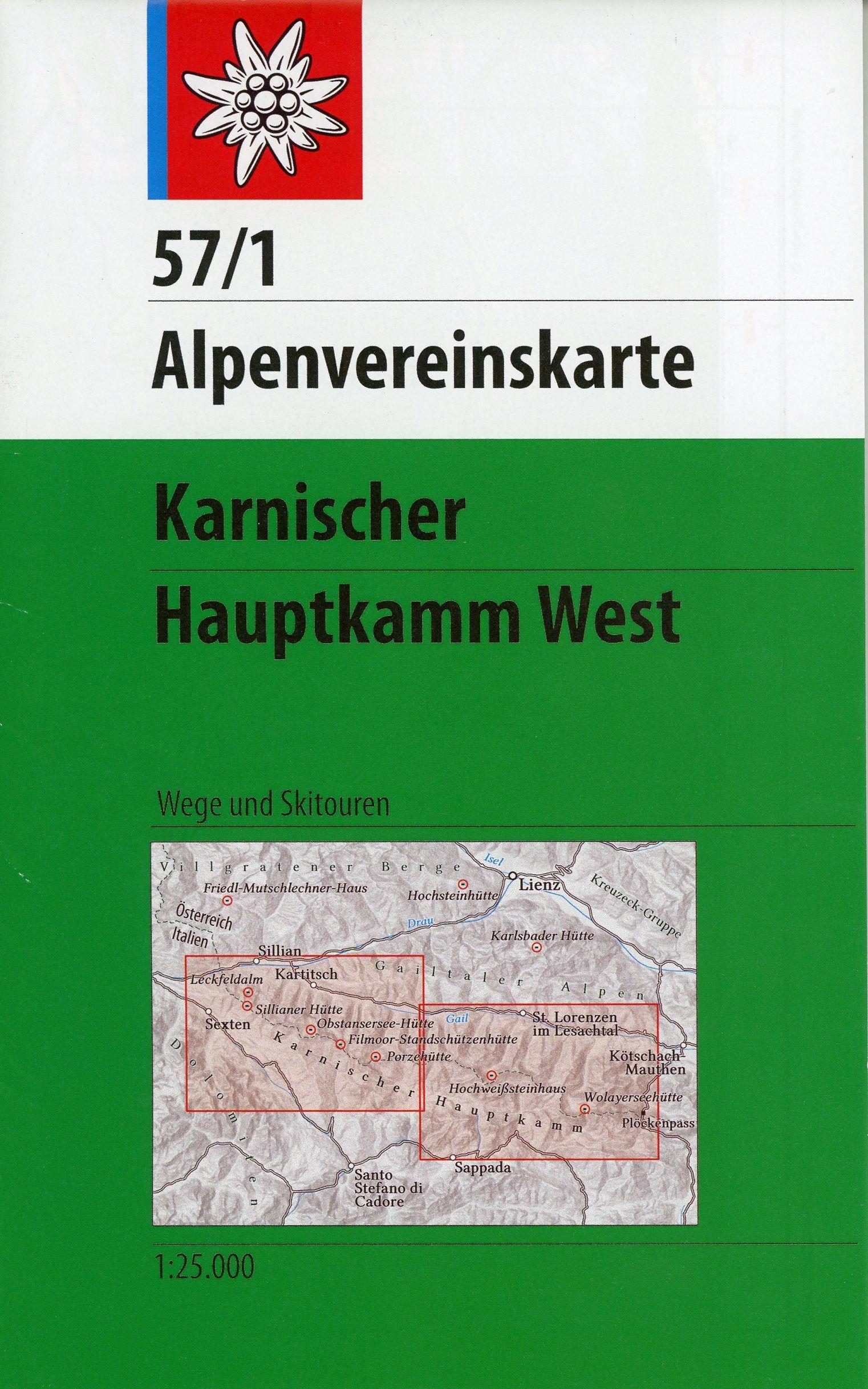 Vorderes Coverbild Karnischer Hauptkamm West