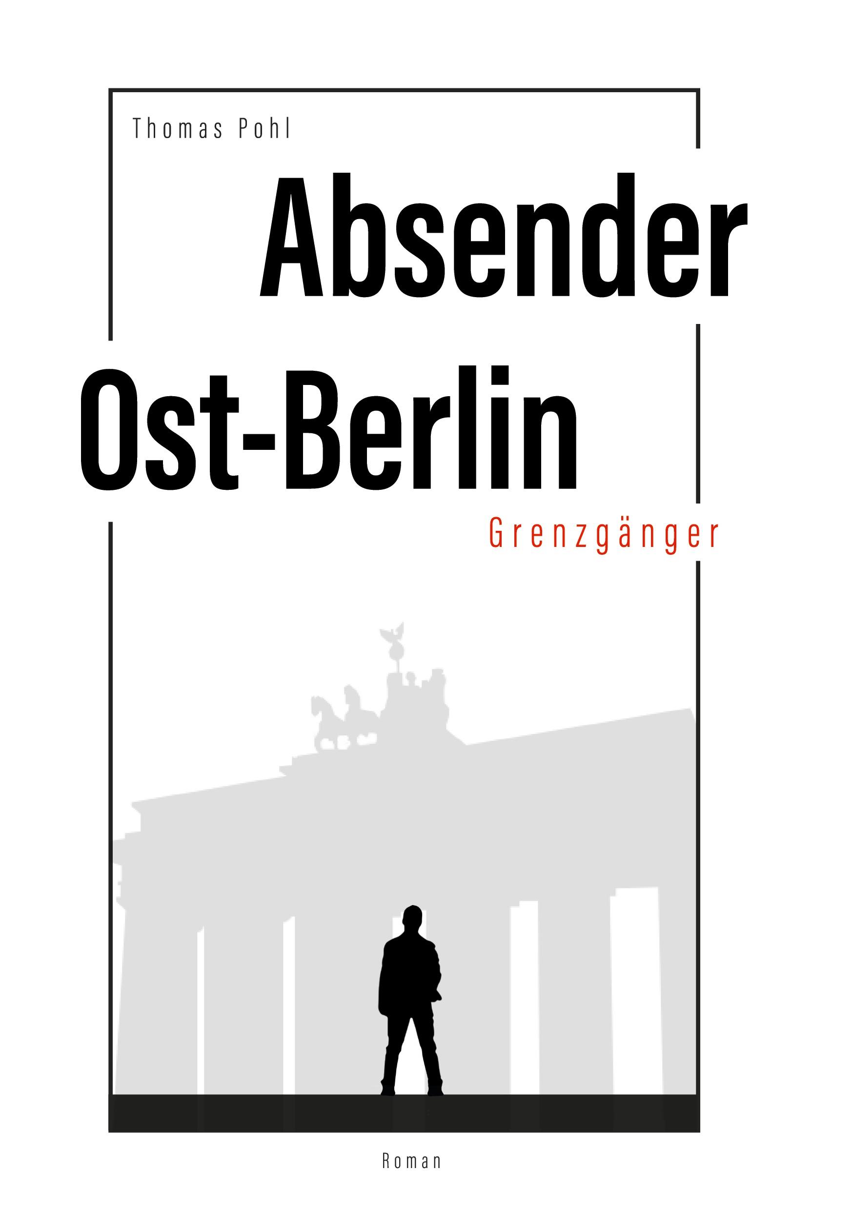 Vorderes Coverbild Absender Ost-Berlin