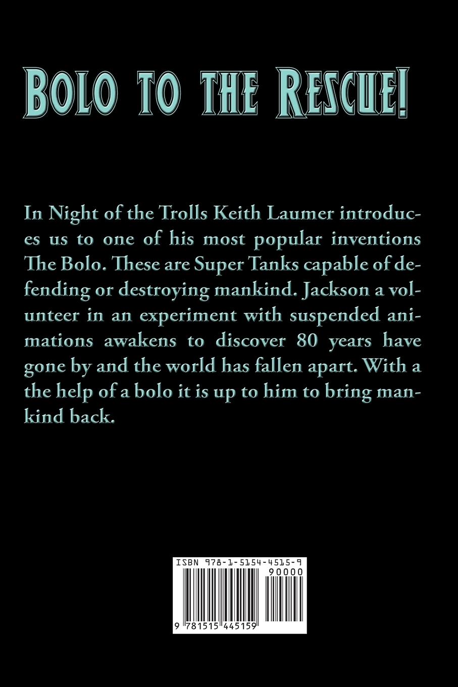 Rückseitencover The Night of the Trolls