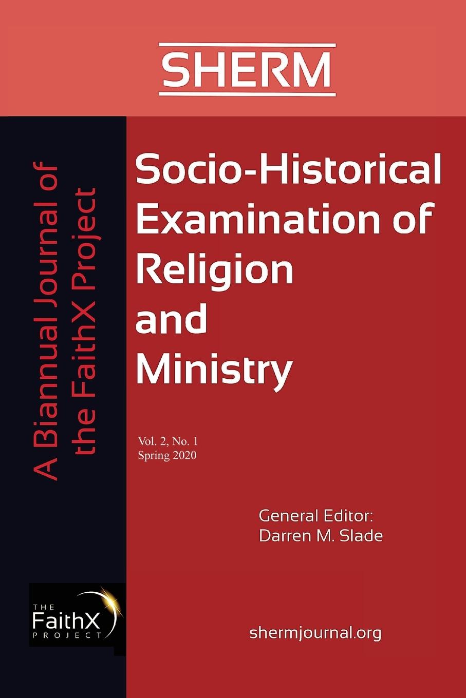 Vorderes Coverbild Socio-Historical Examination of Religion and Ministry, Volume 2, Issue 1