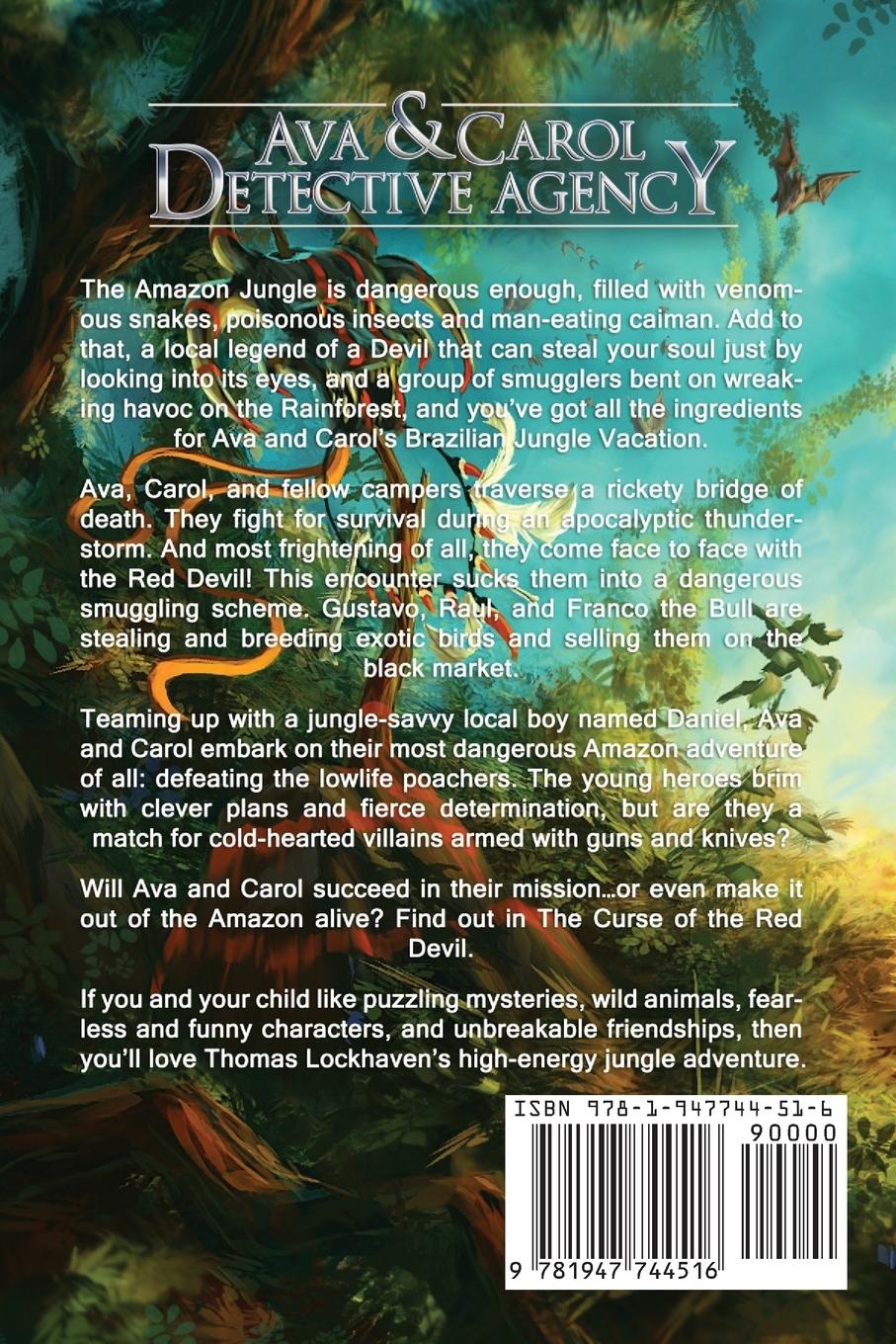 Rückseitencover The Curse of the Red Devil (Book 7)