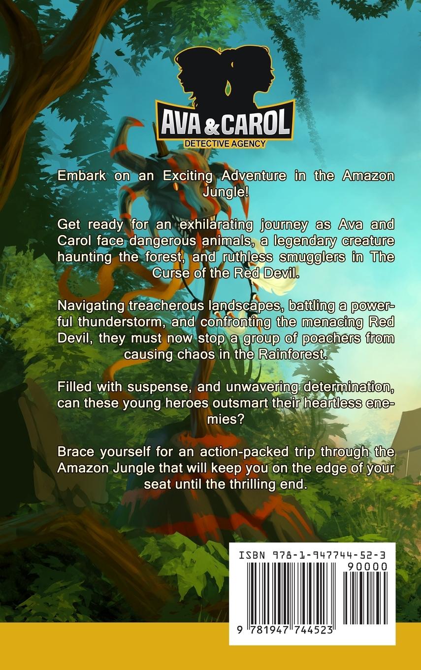 Rückseitencover The Curse of the Red Devil (Book 7)