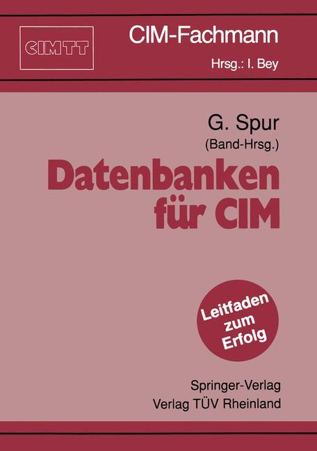 Vorderes Coverbild Datenbanken für CIM