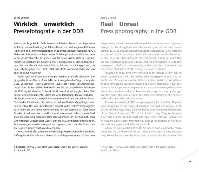 Beispielinhalt (Bild) Gesichter der Arbeit / Faces of Work