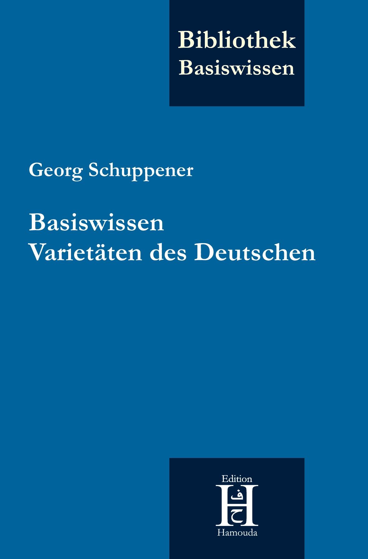 Vorderes Coverbild Basiswissen Varietäten des Deutschen