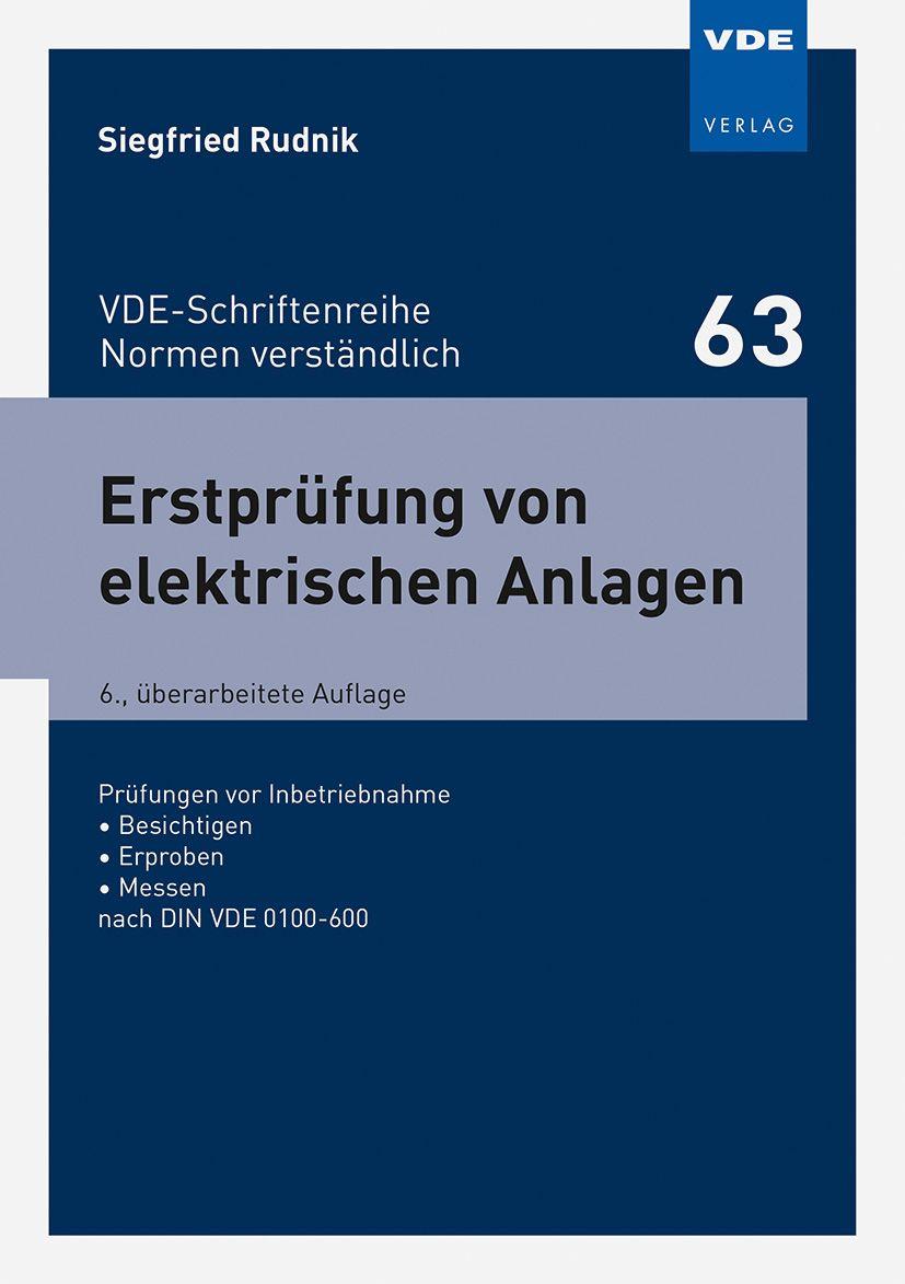 Beispielinhalt (Bild) Erstprüfung von elektrischen Anlagen
