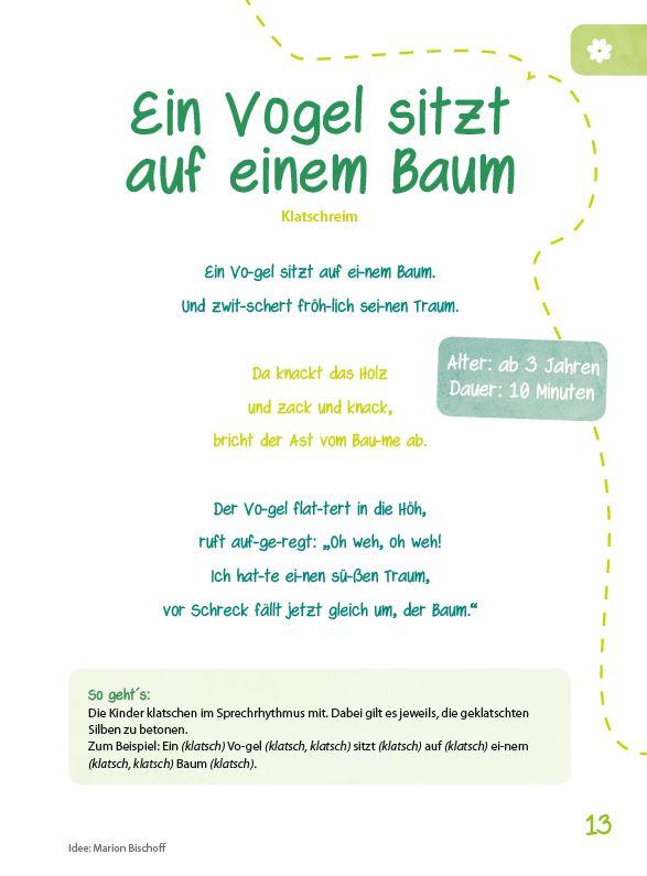 Beispielinhalt (Bild) Das Kita-Jahreszeitenbuch Morgenkreis