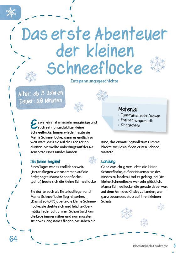 Beispielinhalt (Bild) Das Kita-Jahreszeitenbuch Morgenkreis