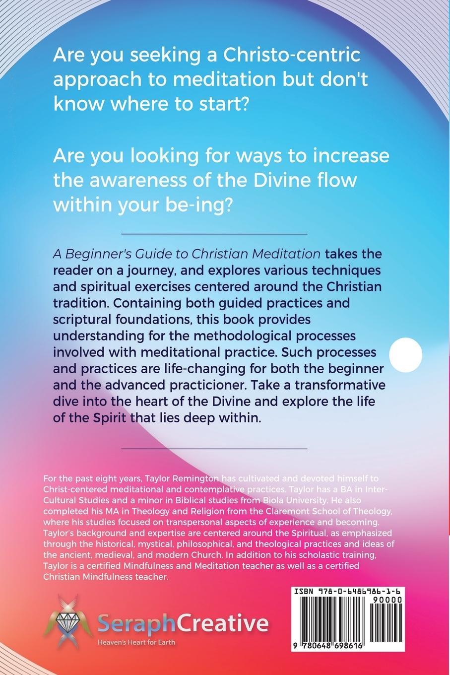 Rückseitencover A Beginner's Guide To Christian Meditation