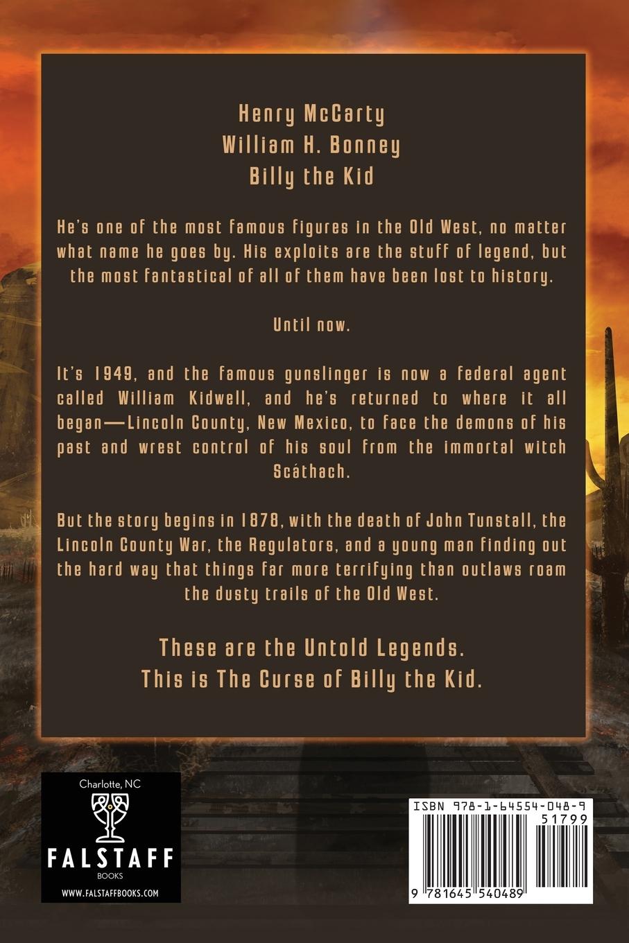 Rückseitencover The Curse of Billy the Kid