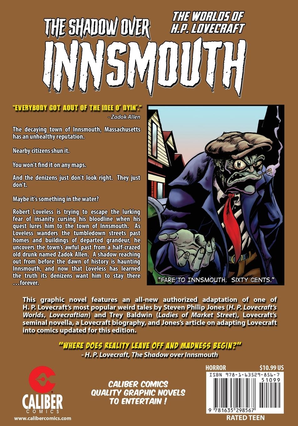 Rückseitencover H.P. Lovecraft