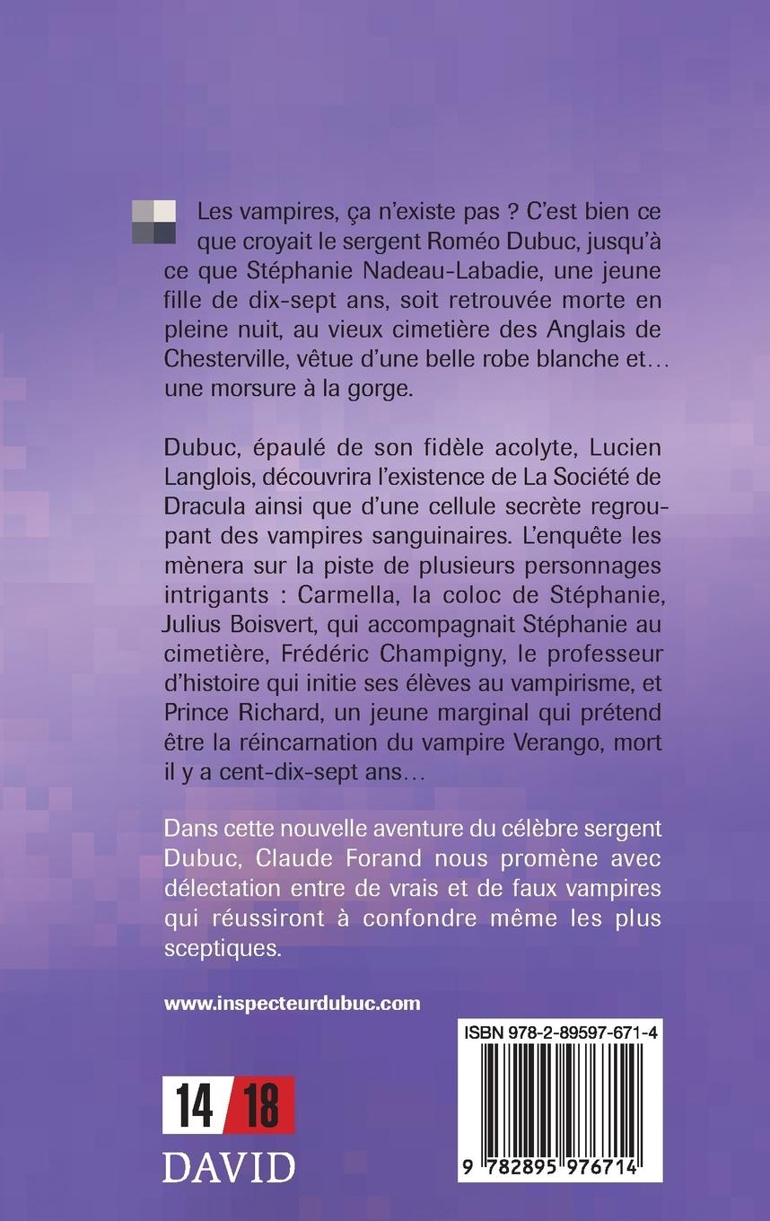 Rückseitencover Le pire vampire