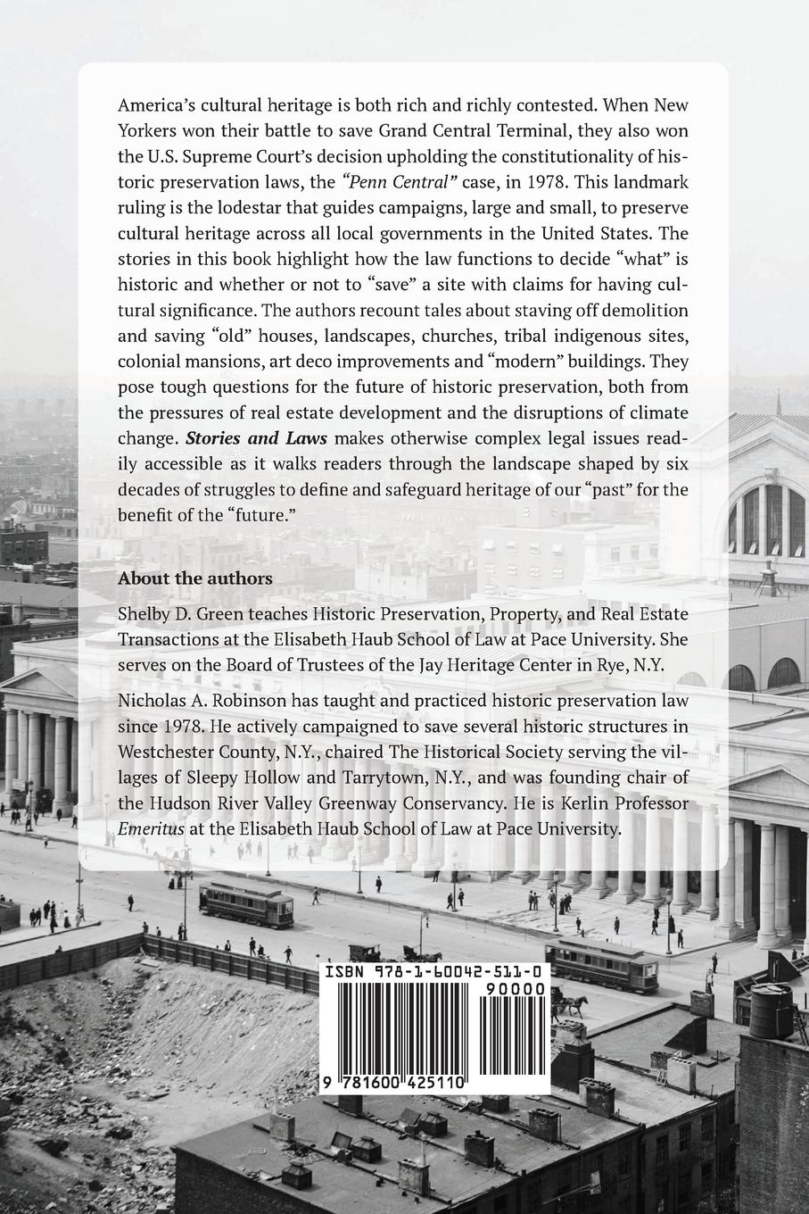 Rückseitencover Historic Preservation