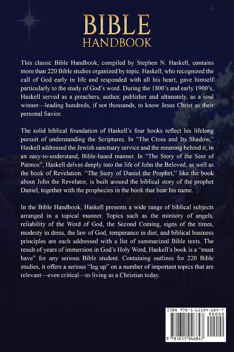 Rückseitencover Bible Handbook