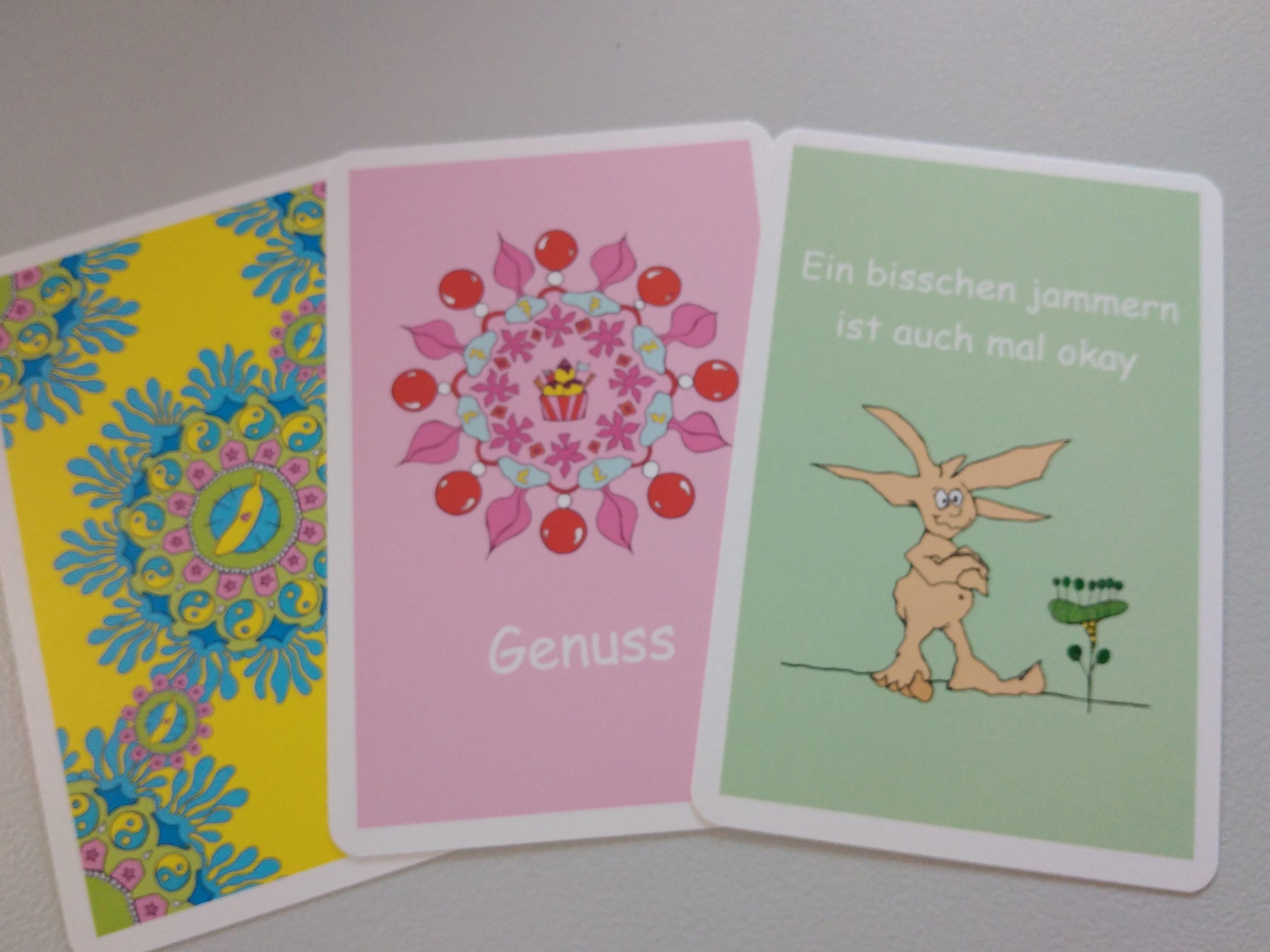 Beispielinhalt (Bild) Die kleine wilde Frau - Das Kartenset