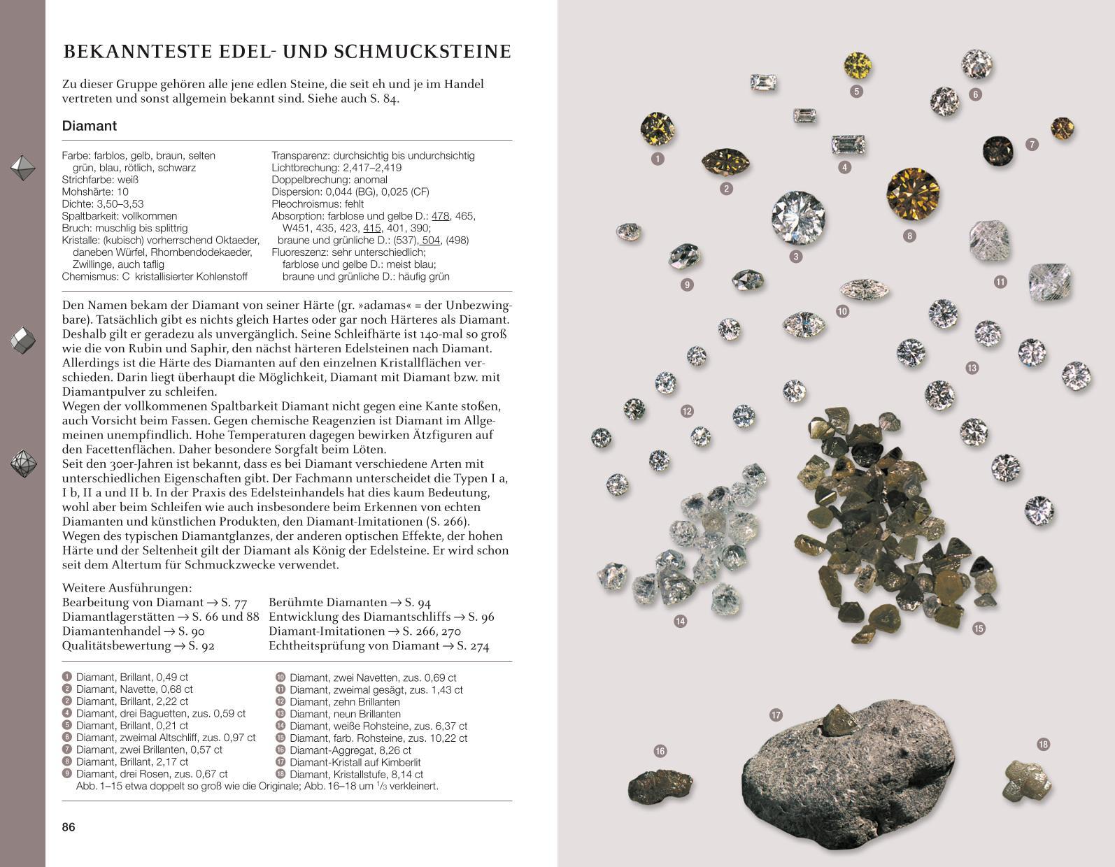 Beispielinhalt (Bild) Edelsteine und Schmucksteine