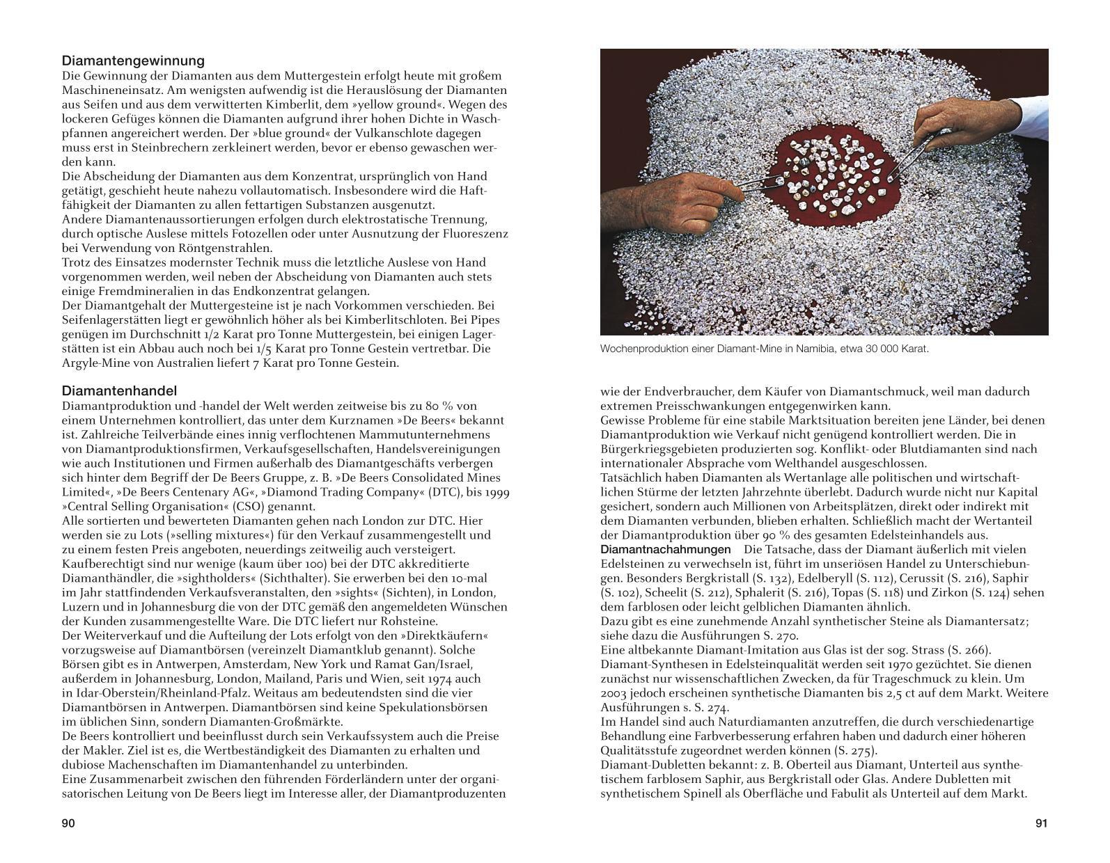 Beispielinhalt (Bild) Edelsteine und Schmucksteine