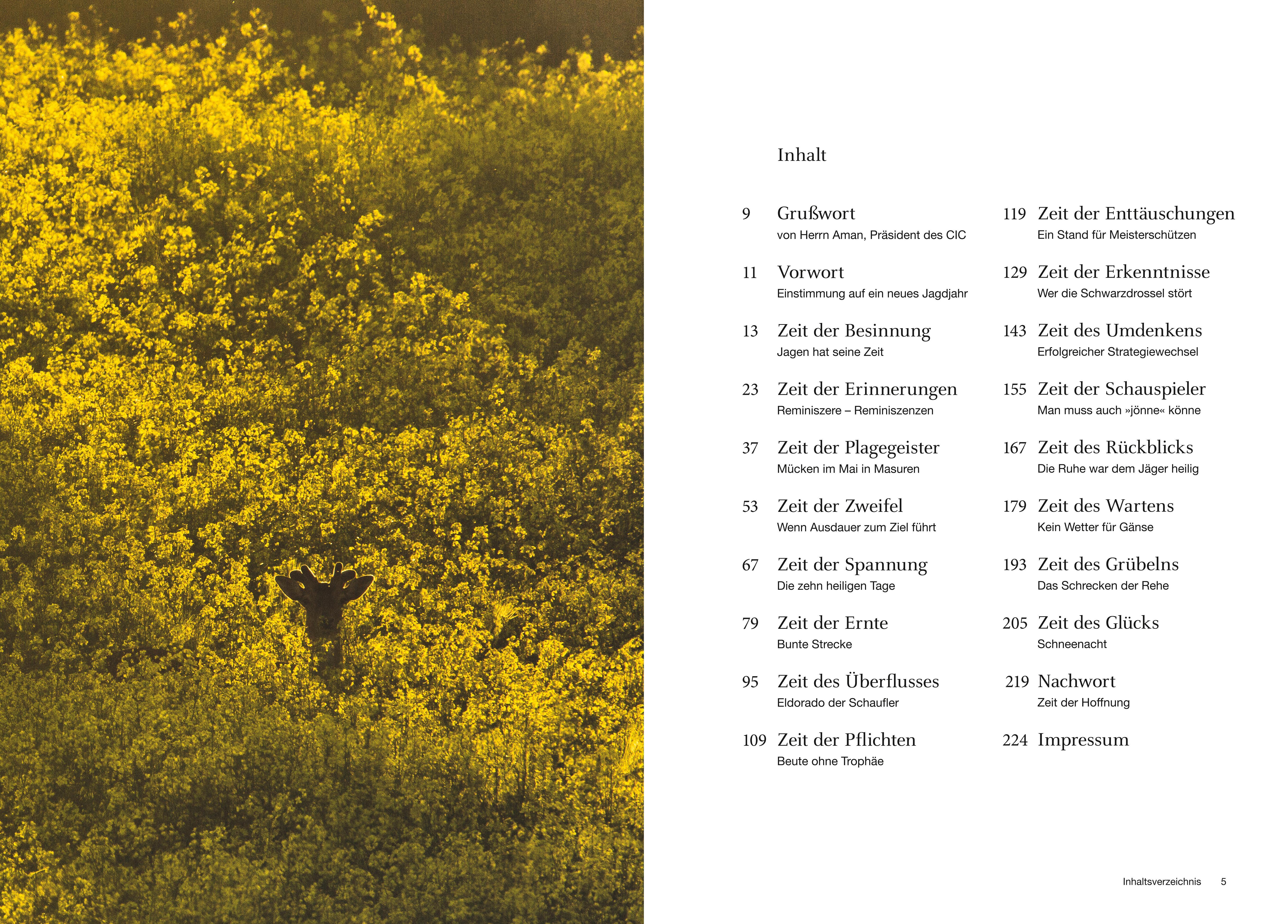 Beispielinhalt (Bild) Besondere Jagdmomente