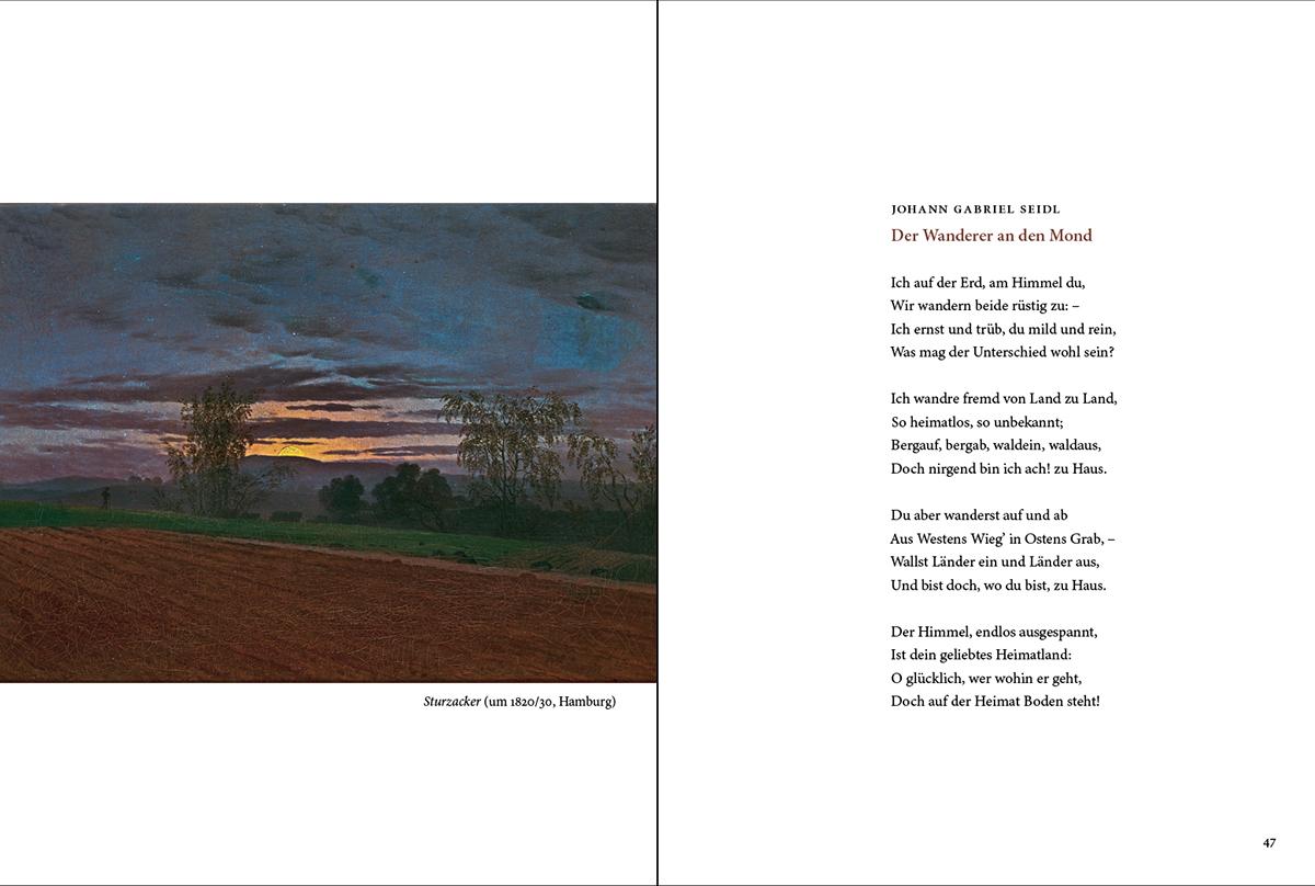 Beispielinhalt (Bild) Caspar David Friedrich trifft Dichter der Romantik