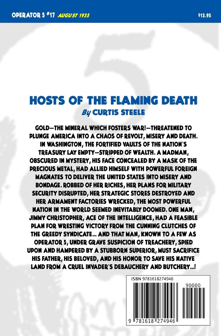 Rückseitencover Operator 5 #17: Hosts of the Flaming Death