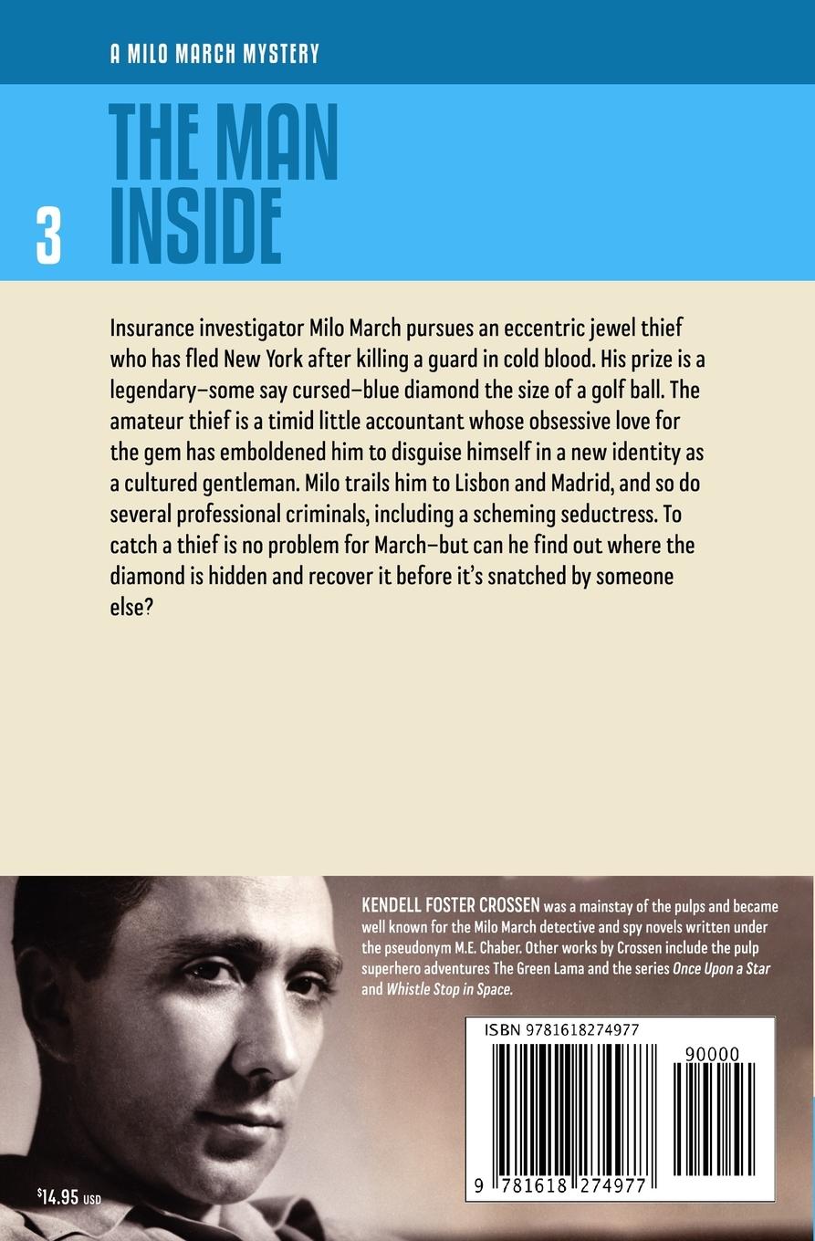 Rückseitencover Milo March #3: The Man Inside