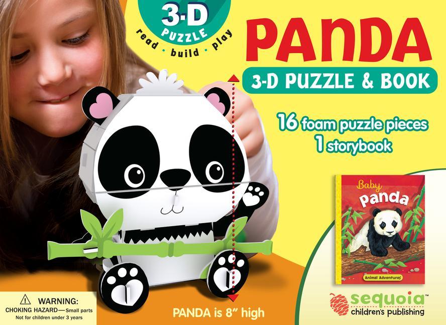 Vorderes Coverbild Panda: Wildlife 3D Puzzle and Book [With 3-D Puzzle]